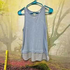 J Crew sleeveless tunic long soft shirt size xs